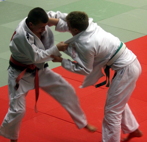 Jan-Hendrik setzt seinen Griff durch