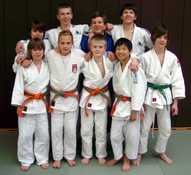 Teilnehmer des Camps als Gruppe