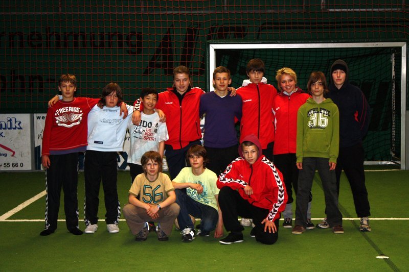 HT16er beim Indoor-Soccer