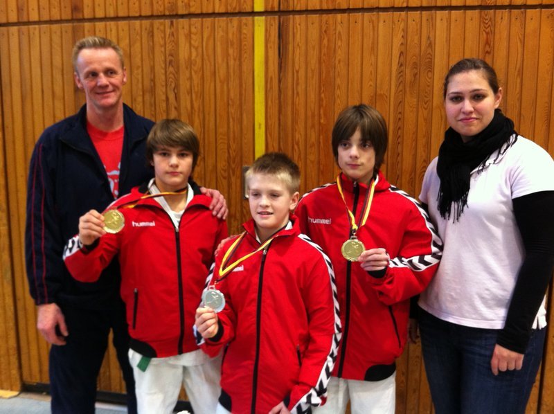 Mark und Amneh mit ihren Schützlingen