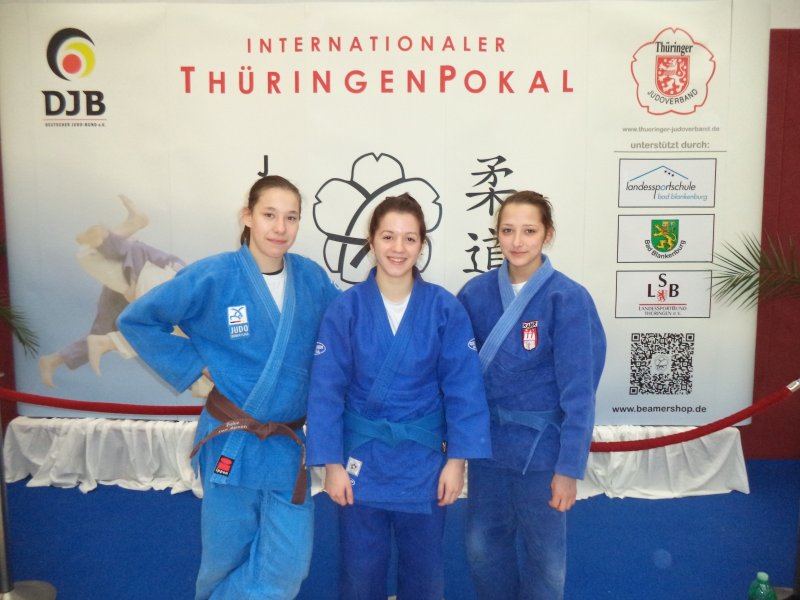 Beke, Blerina und Melissa (v.l.n.r.)