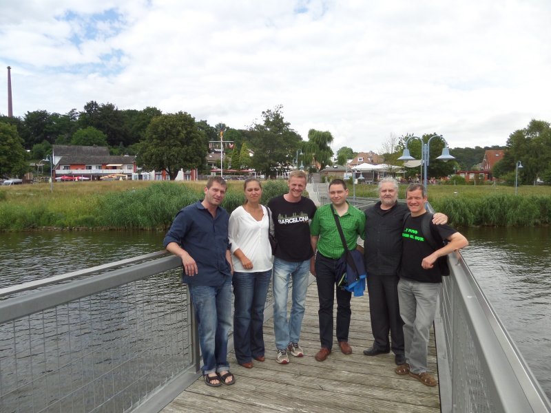 Abteilungsvorstand: Sven, Amneh, Mark, Christian, Werner und Ingmar