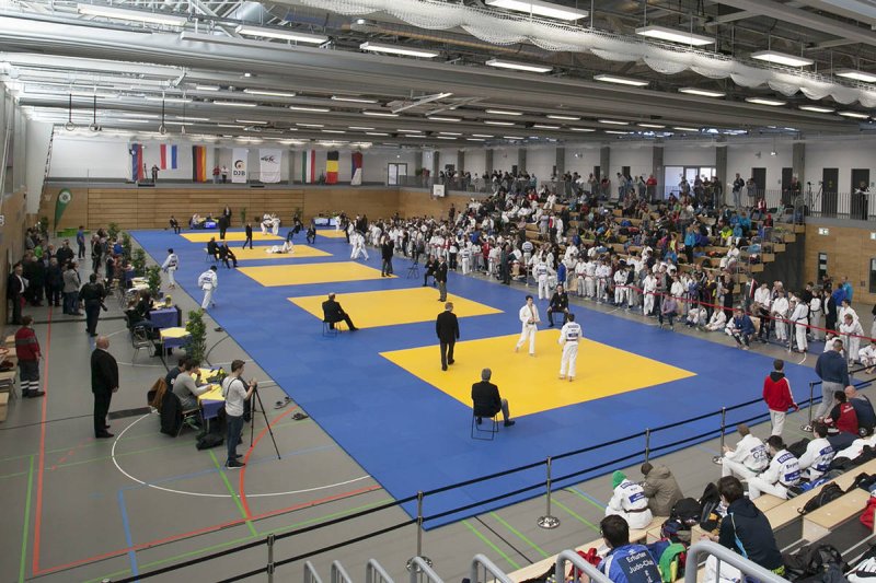 Wettkampfhalle in Duisburg