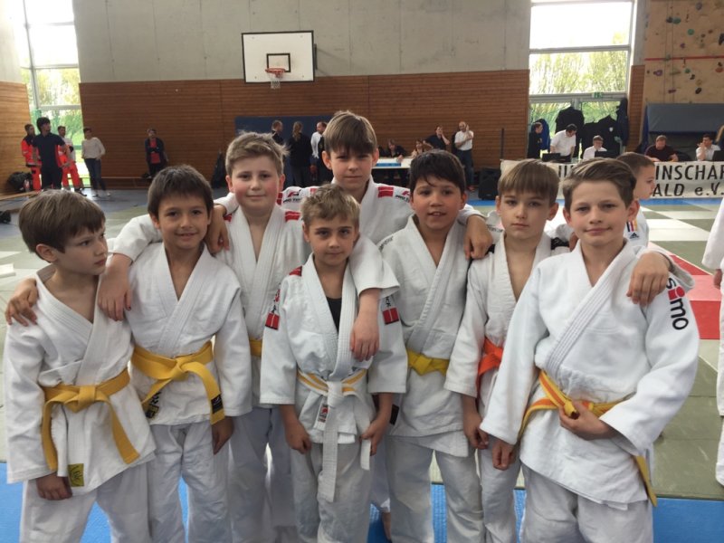 Die Jungenmannschaft auf der HHM U12