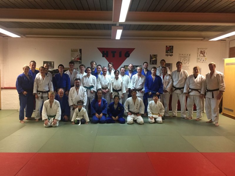 Teilnehmer am Spezialtraining zum Jubiläum