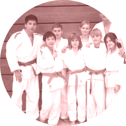 Trainer Mark und die Trainingscamp Teilnehmer