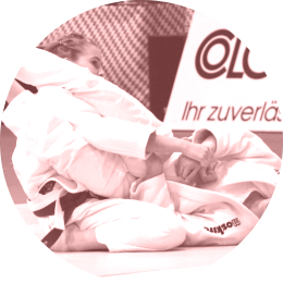 Jana bei Bodenaktion