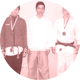 Viktors, Meysam und Jan-Hendrik