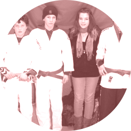 Jesse, Jan-Hendrik, Annika und Viktors (v.l.n.r.)