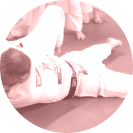 Freddi zeigt Seoi nage Bodentechnik