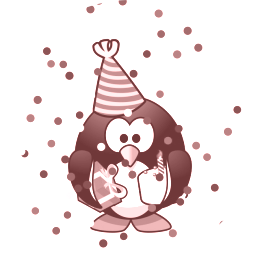 Comic Party Pinguin