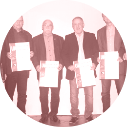 Mark Borchert (2. von rechts)