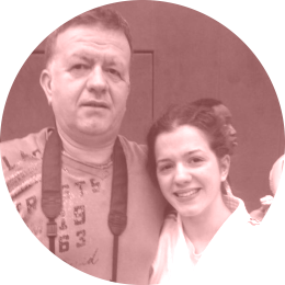 Blerina und der stolze Papa